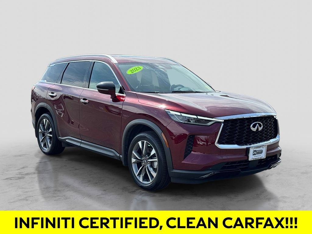 Certified 2023 INFINITI QX60 Luxe w/ Cargo Package AWD/4WD image 4
