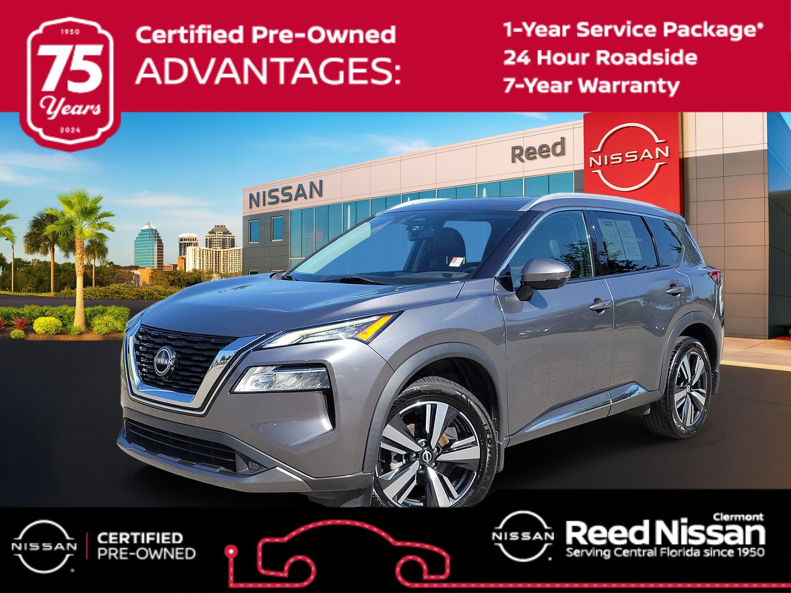 Certified 2022 Nissan Rogue SL