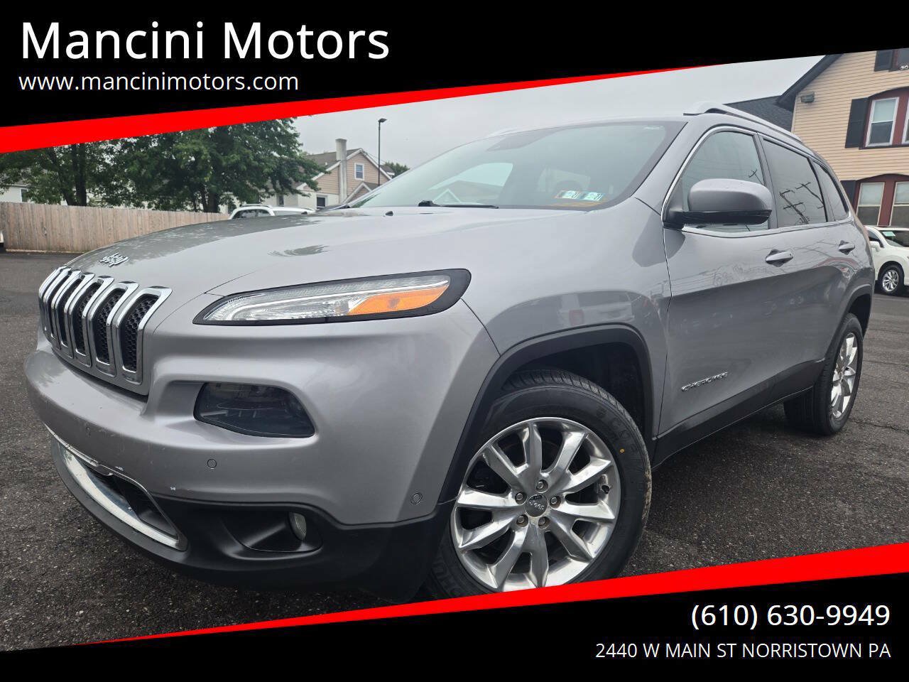 Used 2015 Jeep Cherokee Limited w/ Technology Group AWD/4WD image 1