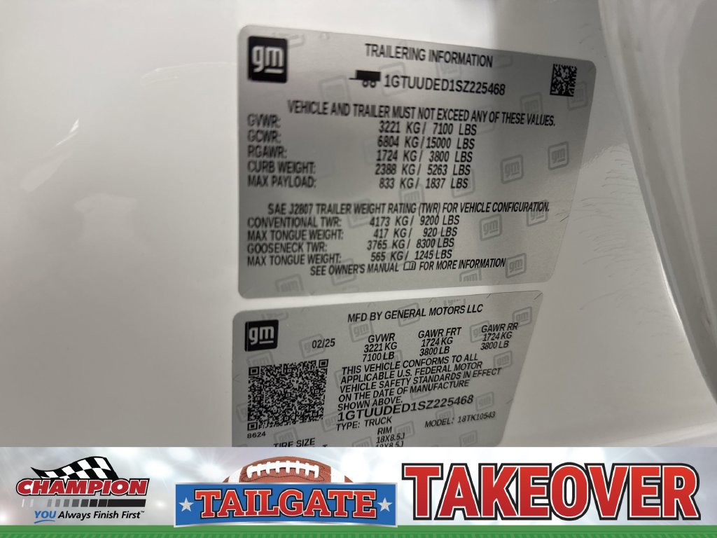 Certified 2025 GMC Sierra 1500 SLT AWD/4WD image 42