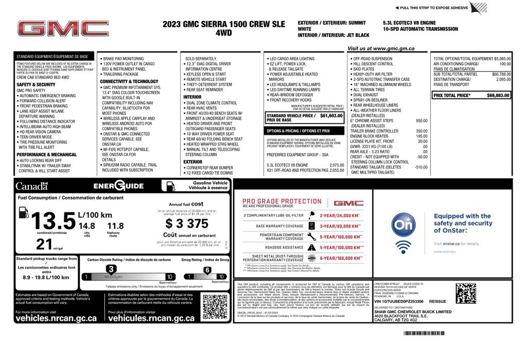 Used 2023 GMC Sierra 1500 SLE image 2