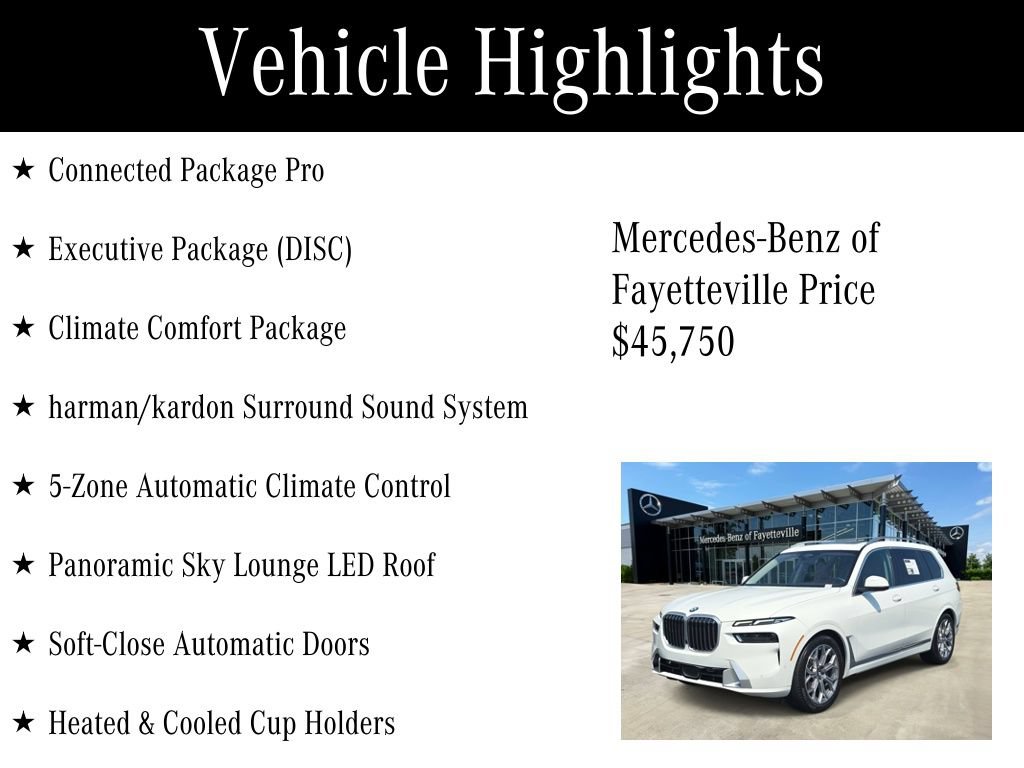 Used 2023 BMW X7 xDrive40i w/ Executive Package AWD/4WD image 6