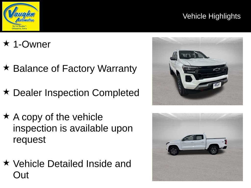 Used 2025 Chevrolet Colorado Z71 AWD/4WD image 2