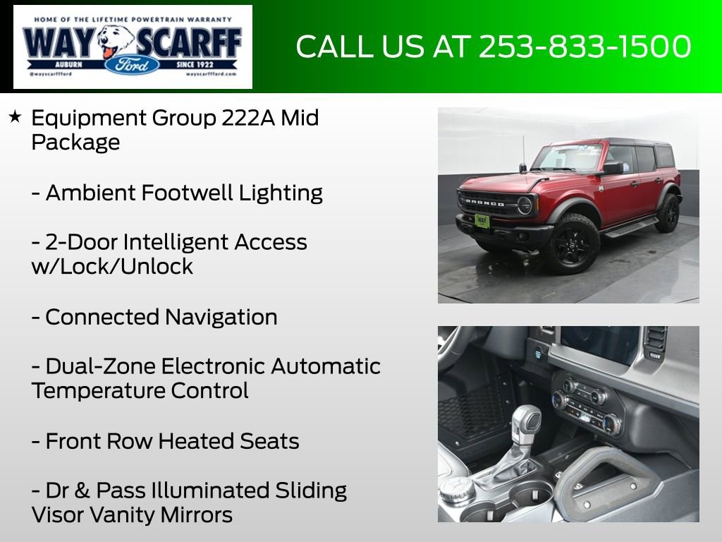 New 2025 Ford Bronco Big Bend w/ Black Diamond Package image 6