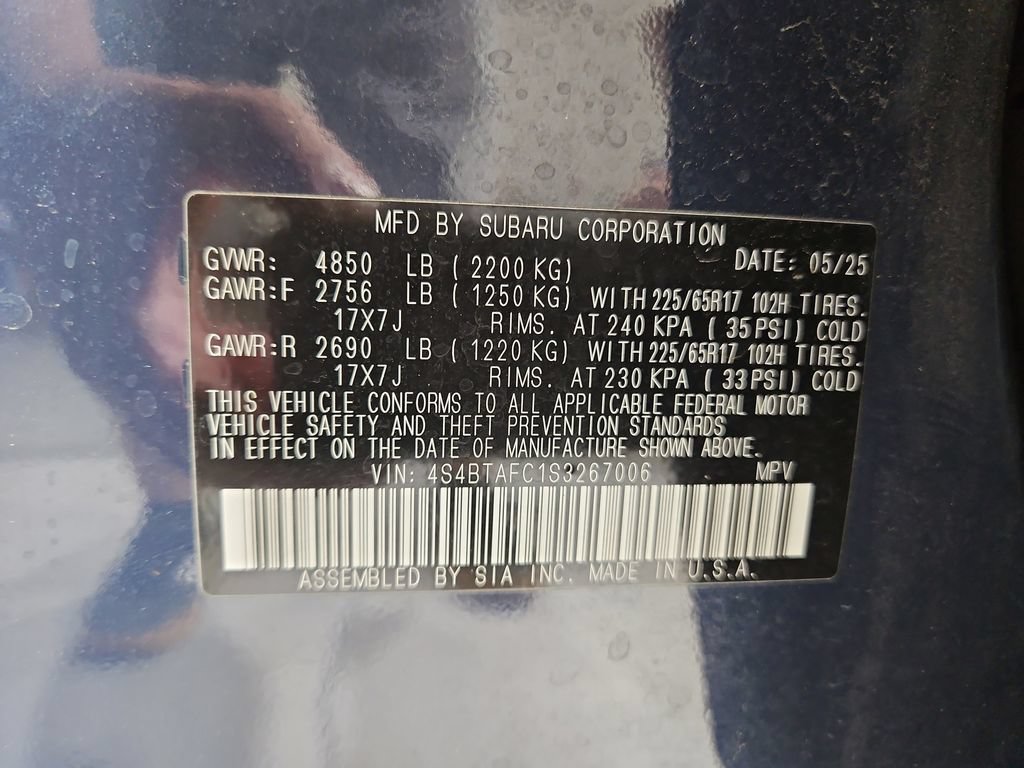 Certified 2025 Subaru Outback Premium AWD/4WD image 32