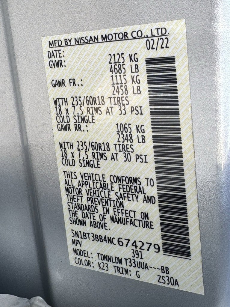 Used 2022 Nissan Rogue SV image 44