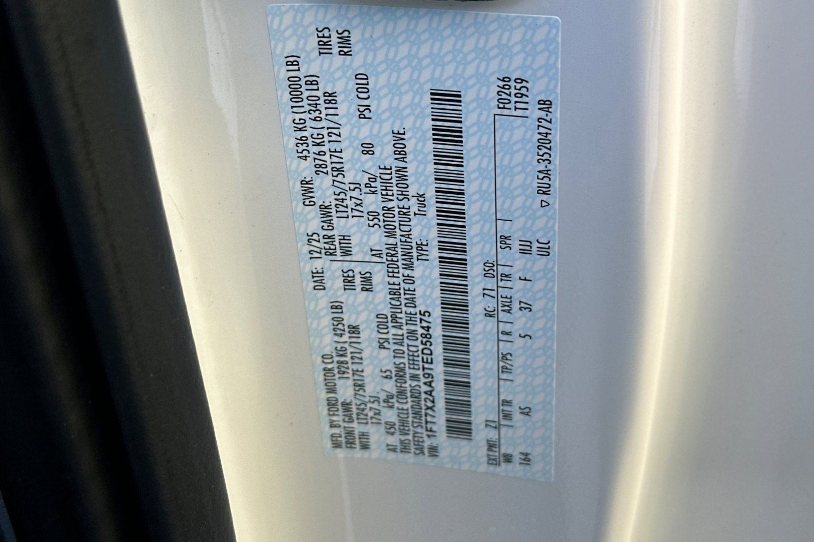 New 2026 Ford F250 XL w/ XL Chrome Package image 26