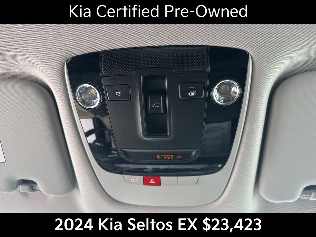 Certified 2024 Kia Seltos EX image 32