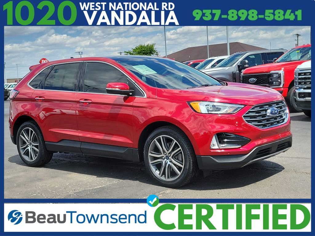 Certified 2020 Ford Edge Titanium AWD/4WD image 1
