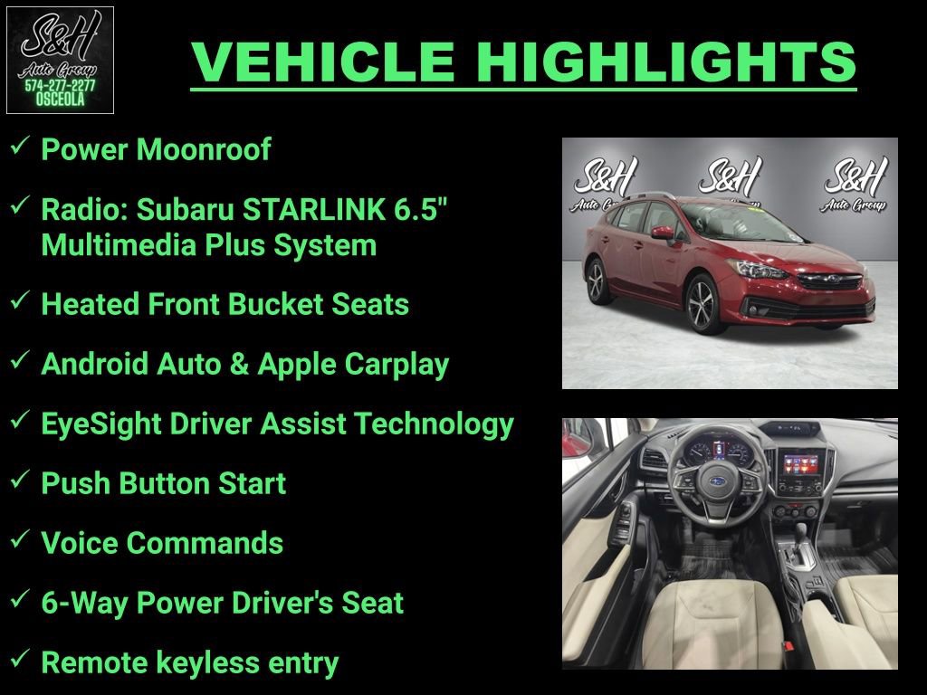 Used 2023 Subaru Impreza 2.0i Premium AWD/4WD image 3