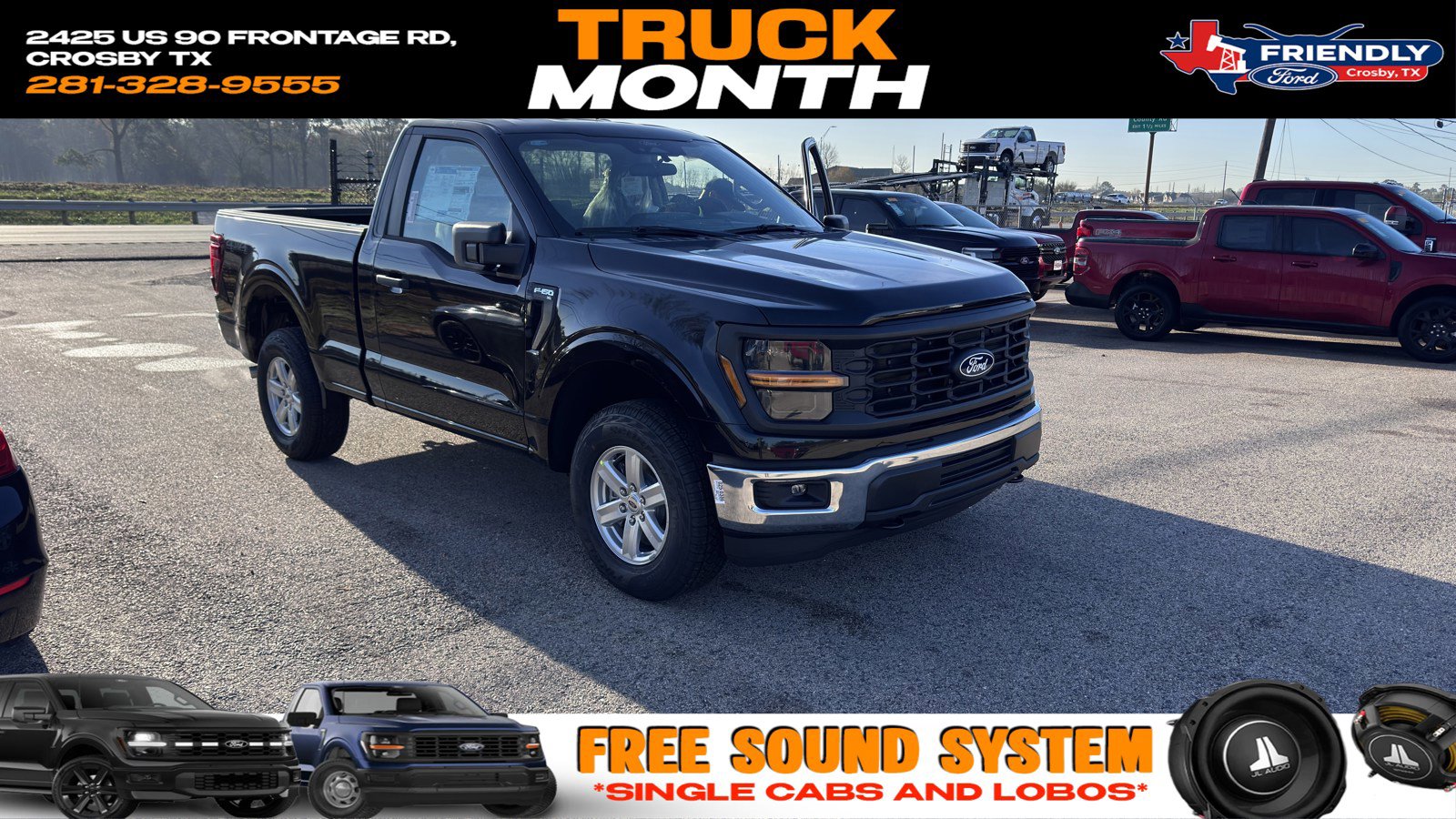 New 2026 Ford F150 XL w/ Equipment Group 103A High