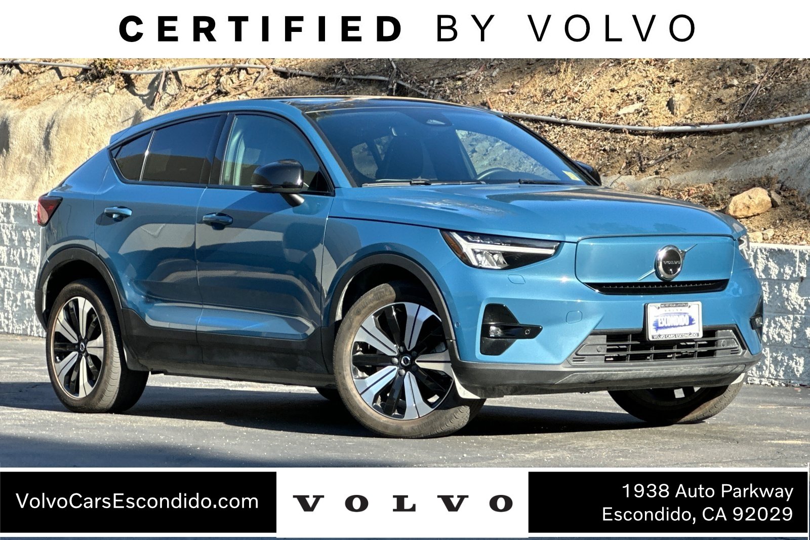 Certified 2023 Volvo C40 P8 Recharge Plus w/ Climate Package image 1