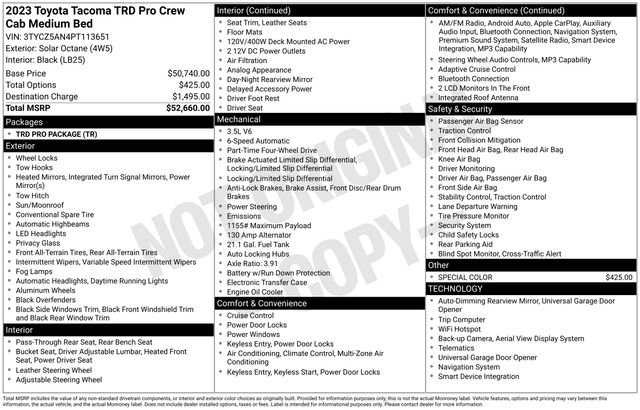 Used 2023 Toyota Tacoma TRD Pro image 10