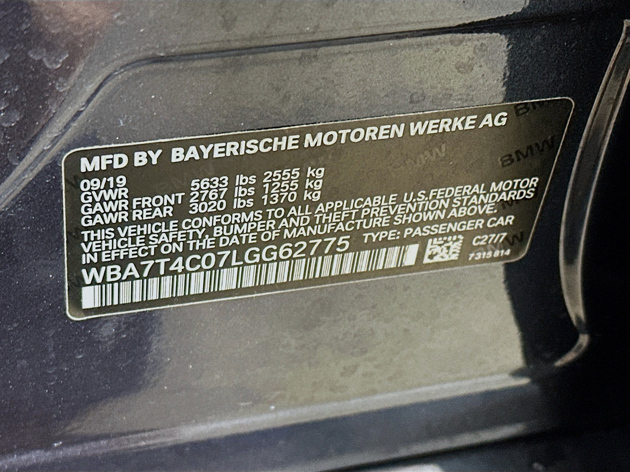 Used 2020 BMW 740i xDrive w/ Cold Weather Package image 12