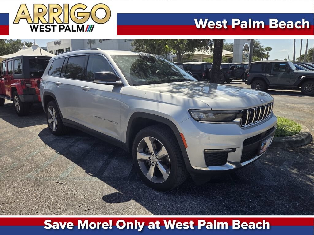Used 2021 Jeep Grand Cherokee L Limited w/ Trailer Tow Group (B) AWD/4WD image 1