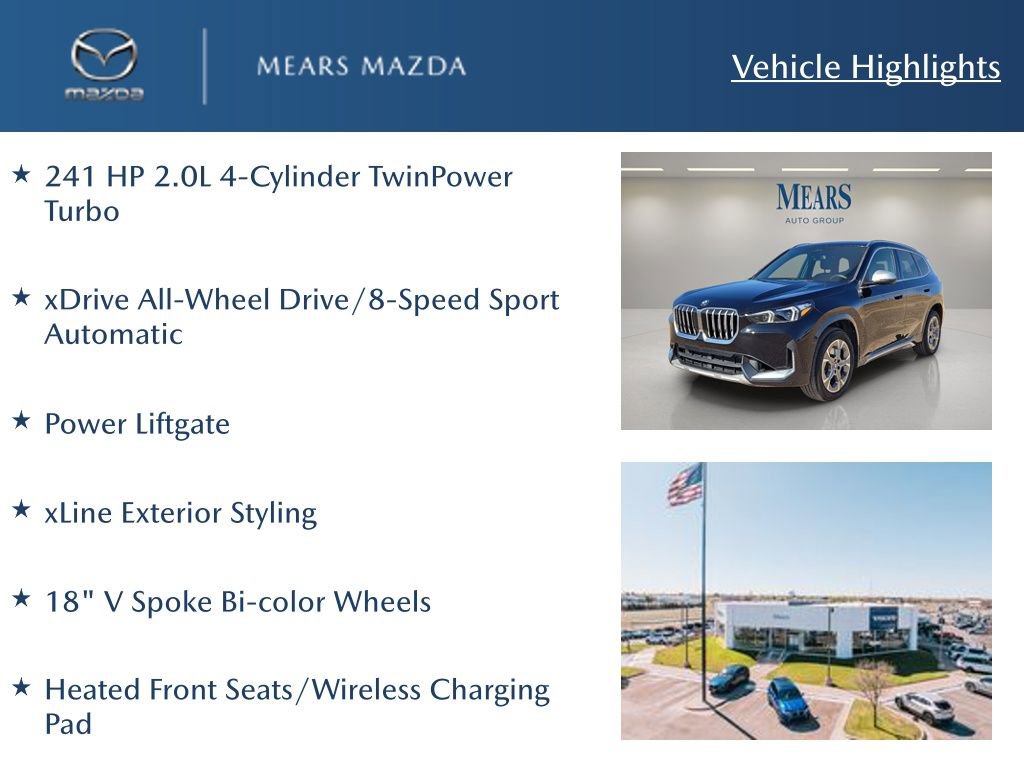 Used 2023 BMW X1 xDrive28i w/ Convenience Package image 2