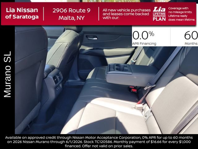 New 2026 Nissan Murano SL AWD/4WD image 30