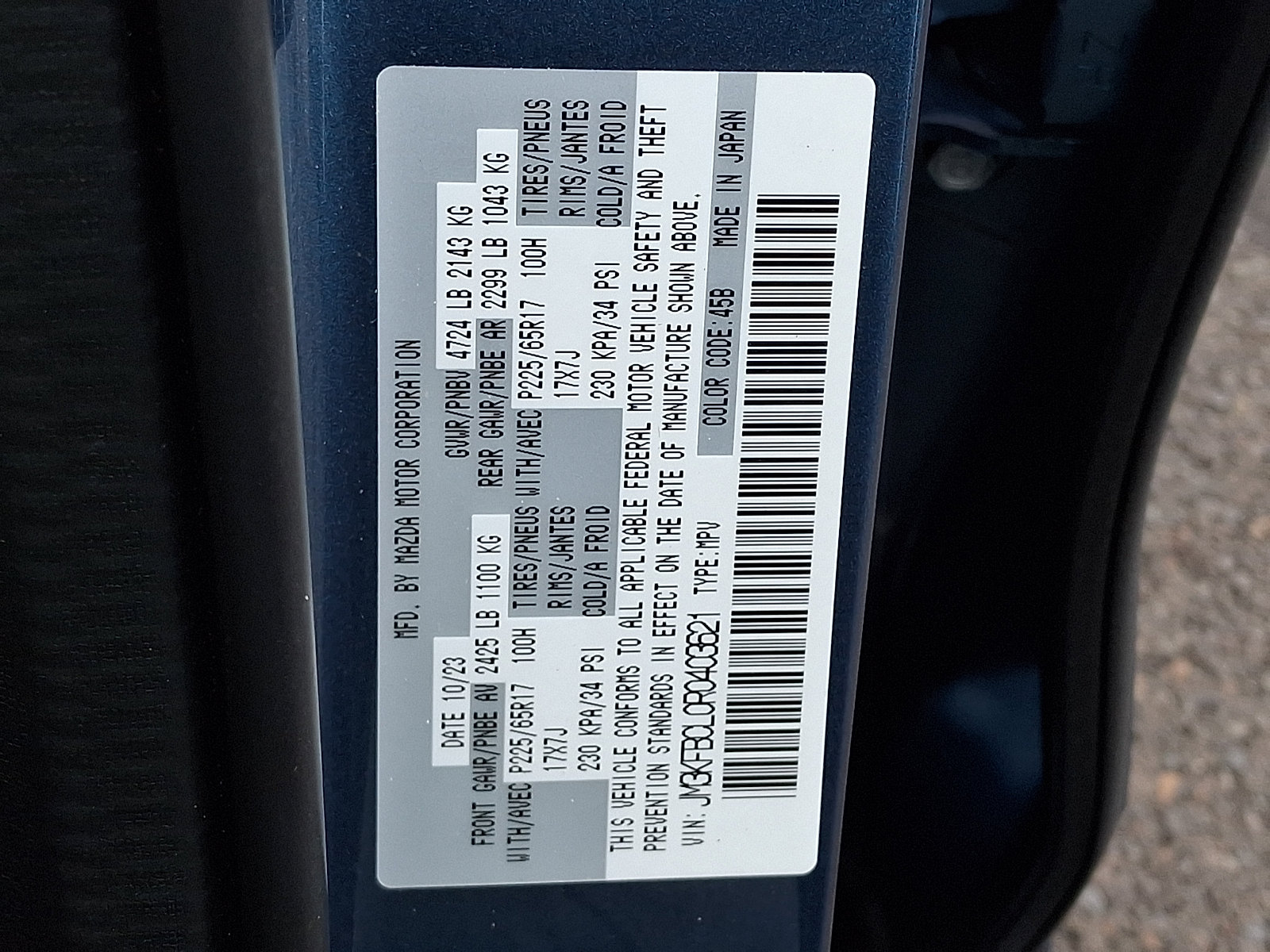 Certified 2024 MAZDA CX-5 AWD 2.5 S w/ Preferred Package image 30