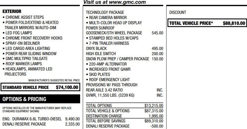 Certified 2025 GMC Sierra 2500 Denali w/ Denali Reserve Package image 2