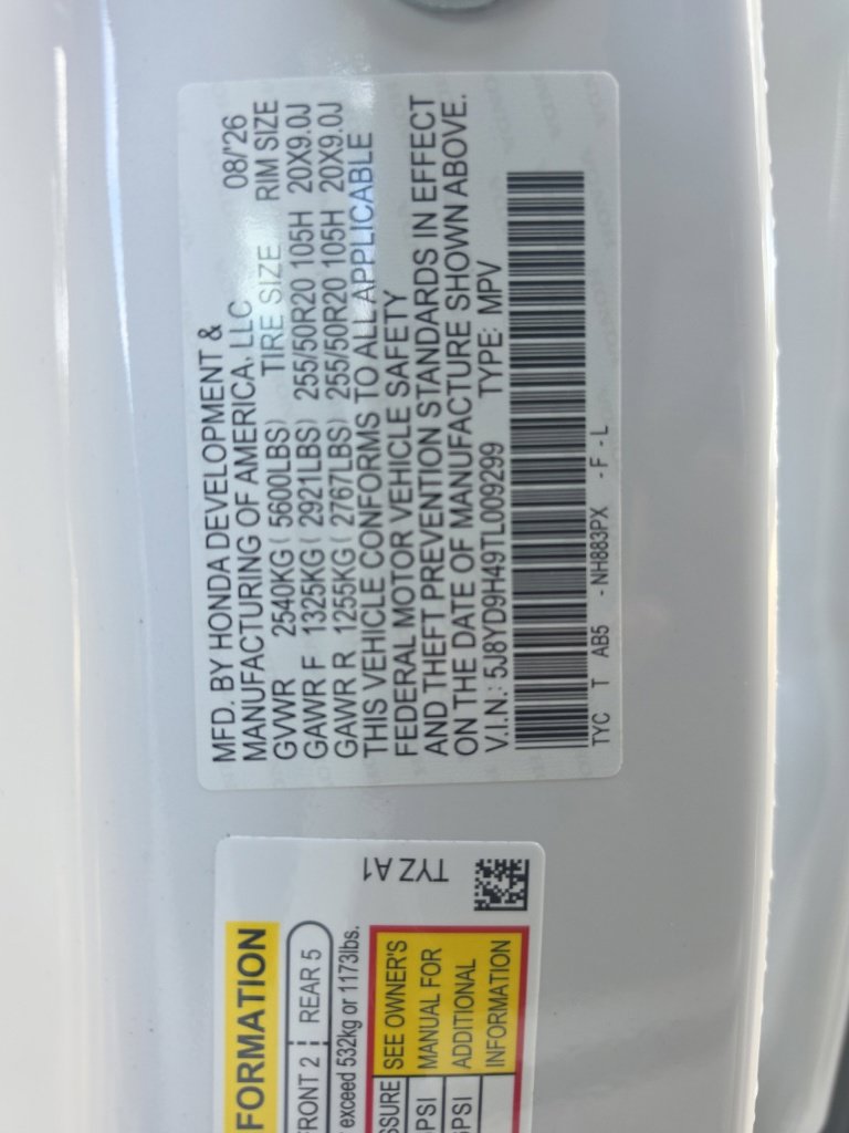 New 2026 Acura MDX w/ Technology Package FWD image 15