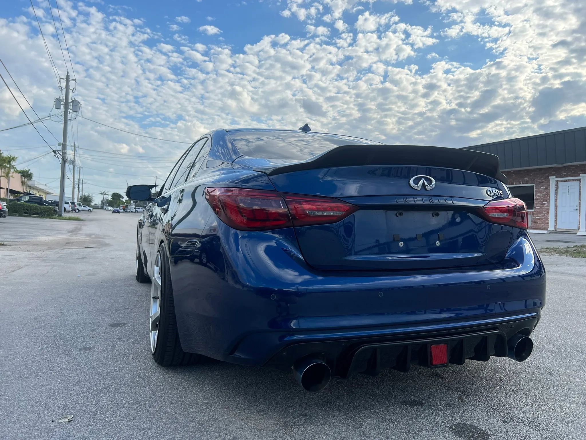 Used 2016 INFINITI Q50 Red Sport 400 RWD image 7