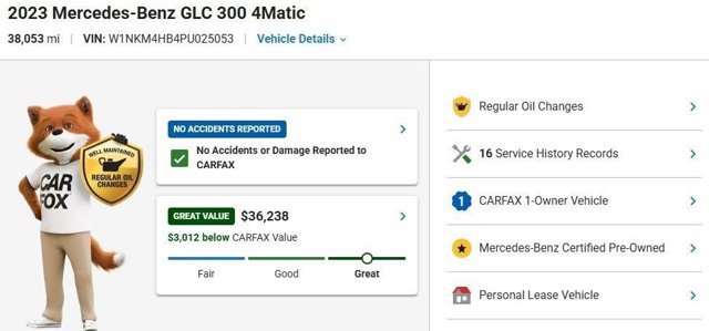 Used 2023 Mercedes-Benz GLC 300 4MATIC image 3