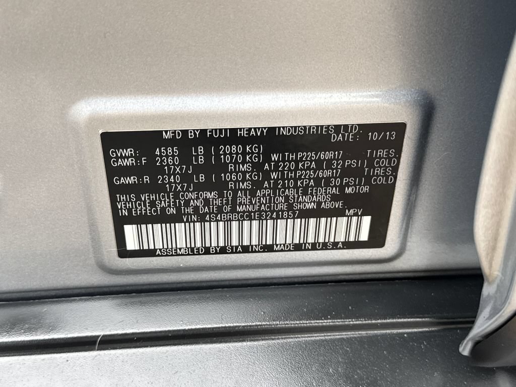 Used 2014 Subaru Outback 2.5i Premium AWD/4WD image 28