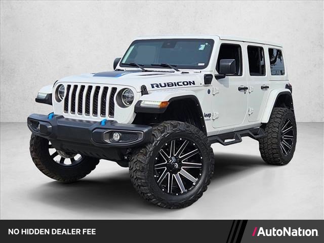Used 2021 Jeep Wrangler Unlimited Rubicon 4xe w/ Safety Group AWD/4WD image 1