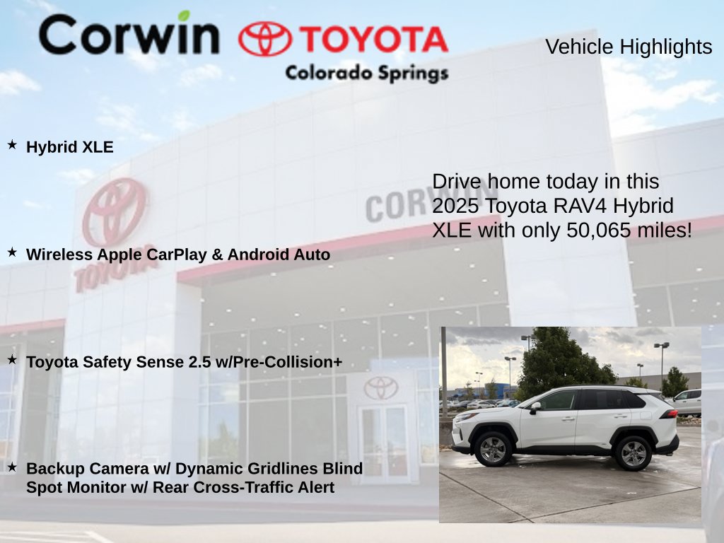 Used 2025 Toyota RAV4 XLE AWD/4WD image 6