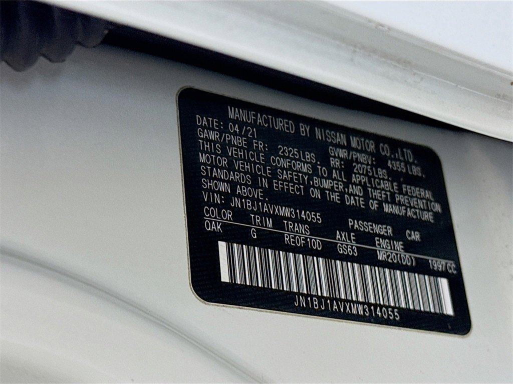 Certified 2021 Nissan Rogue Sport S image 33