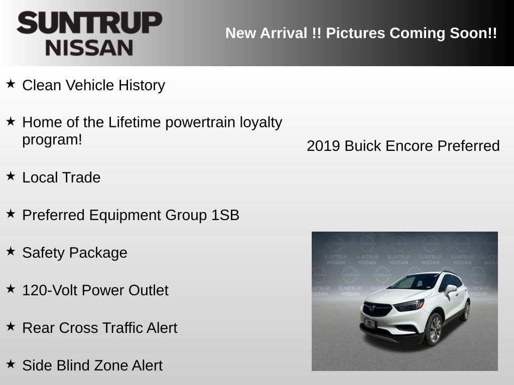 Used 2019 Buick Encore Preferred w/ Safety Package FWD image 6