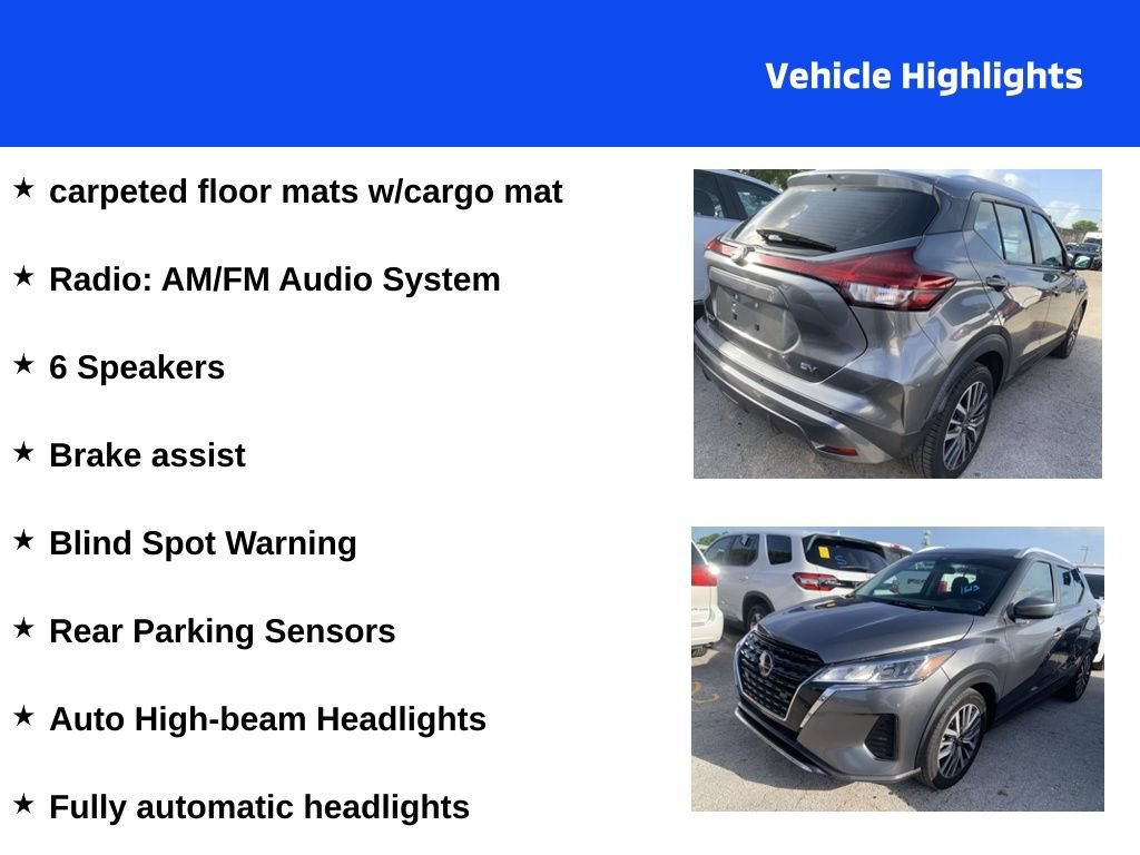 Used 2022 Nissan Kicks SV FWD image 4