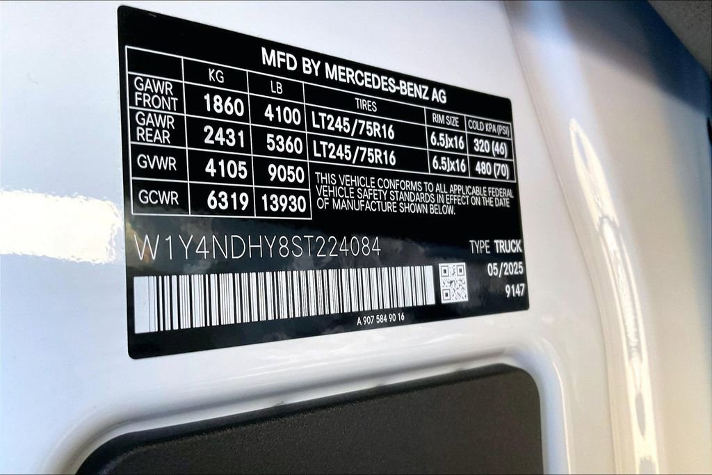 New 2025 Mercedes-Benz Sprinter 2500 image 12