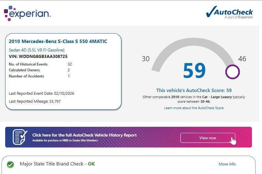 Used 2010 Mercedes-Benz S 550 4MATIC image 16