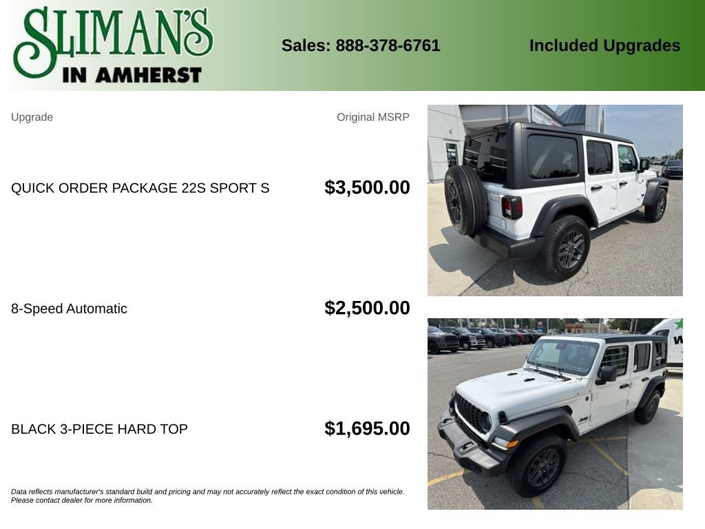 Used 2024 Jeep Wrangler Unlimited Sport AWD/4WD image 11