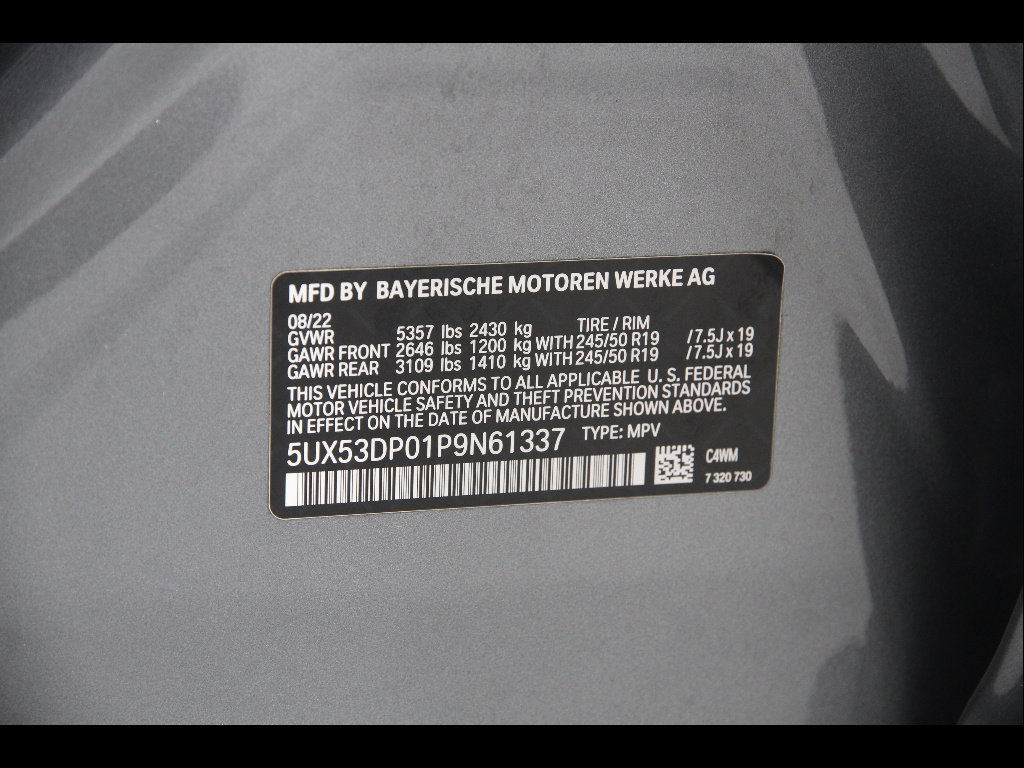 Certified 2023 BMW X3 xDrive30i w/ Premium Package image 24