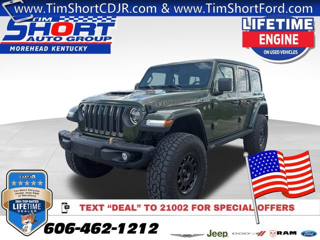 Used 2022 Jeep Wrangler Unlimited Rubicon w/ Trailer Tow Package AWD/4WD image 1