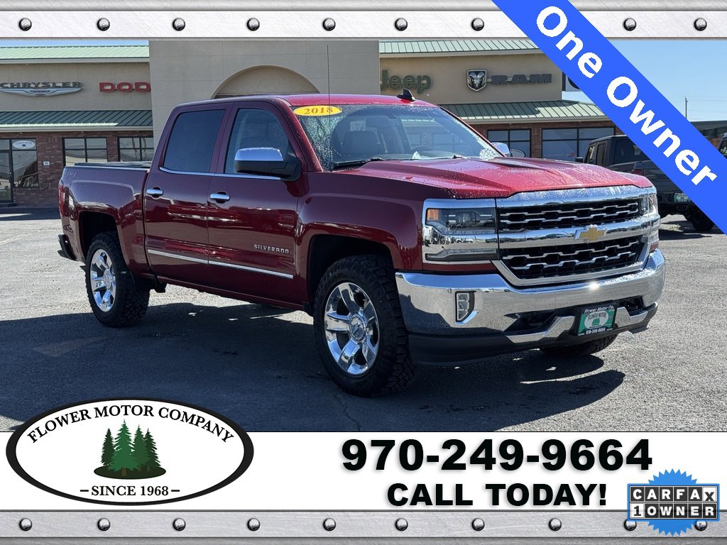Used 2018 Chevrolet Silverado 1500 LTZ w/ Sport Package