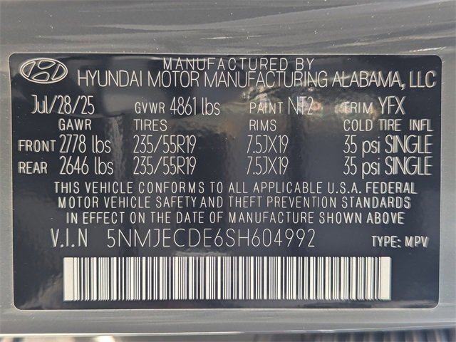 New 2025 Hyundai Tucson Limited image 24