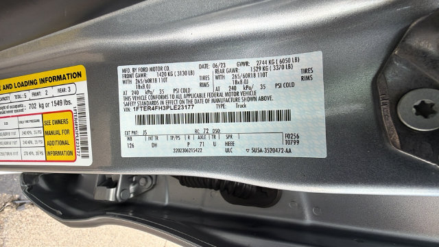Used 2023 Ford Ranger Lariat w/ Technology Package AWD/4WD image 33