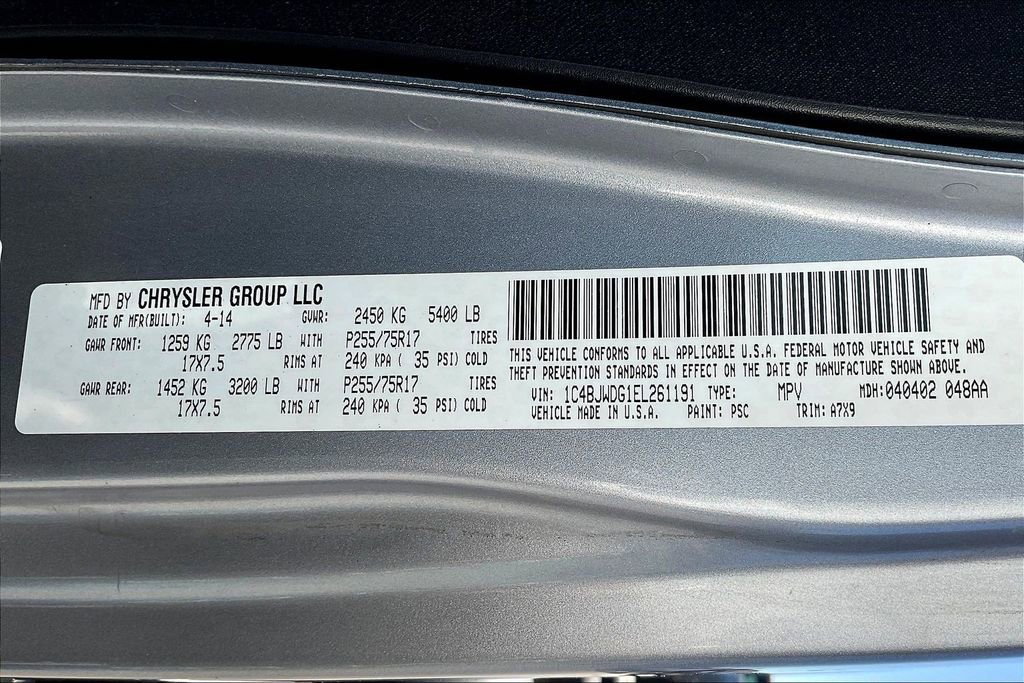 Used 2014 Jeep Wrangler Unlimited Sport w/ Quick Order Package 24S image 32