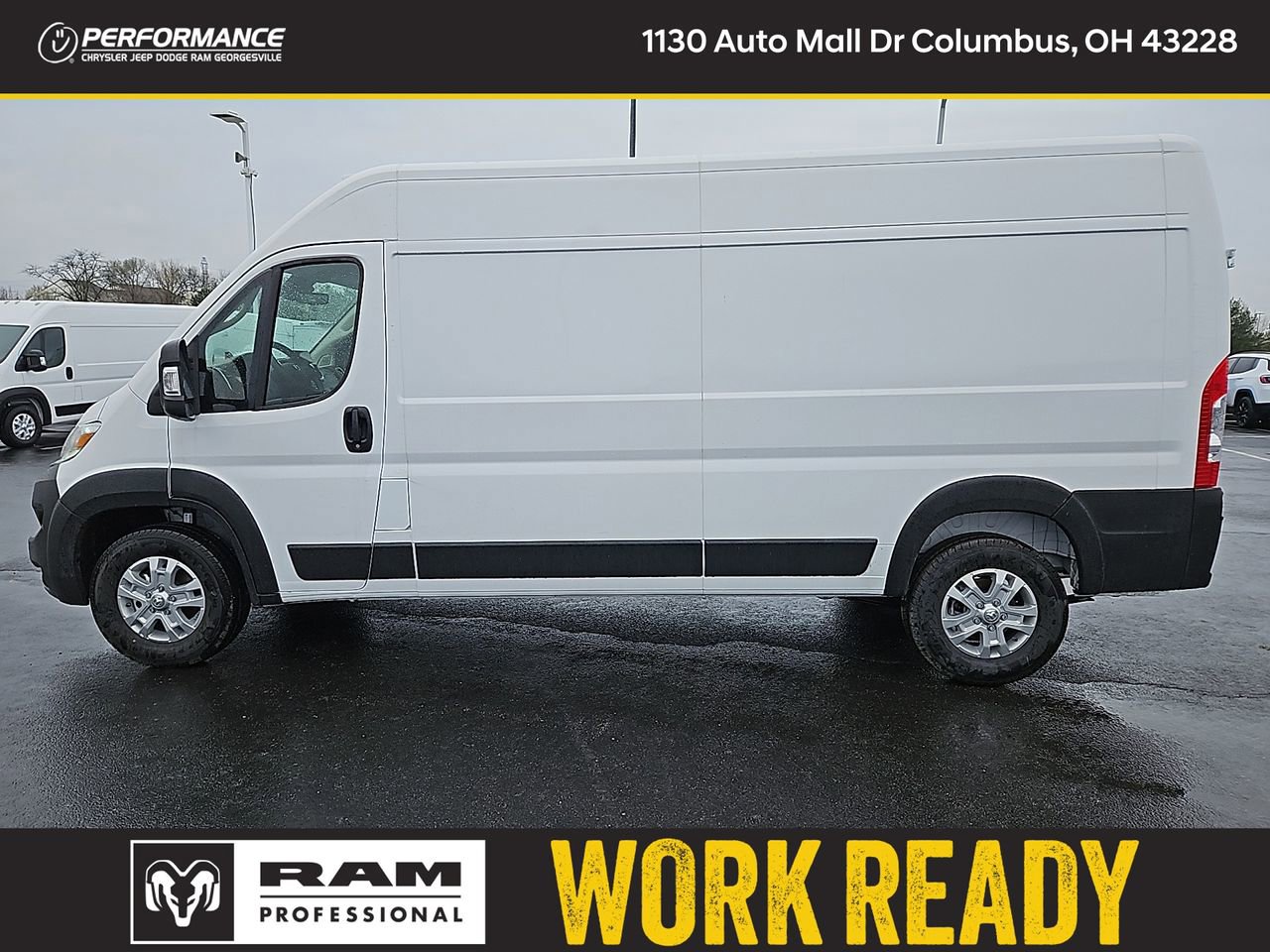 New 2025 RAM ProMaster 2500 w/ Quick Order Package 22G SLT image 4