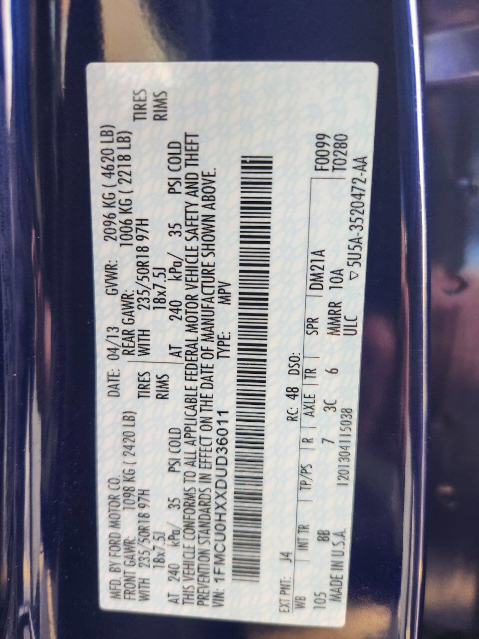 Used 2013 Ford Escape SEL image 17