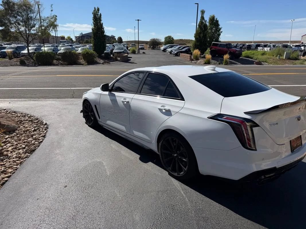 Used 2022 Cadillac CT4 V Blackwing w/ Carbon Fiber 1 Package RWD image 27