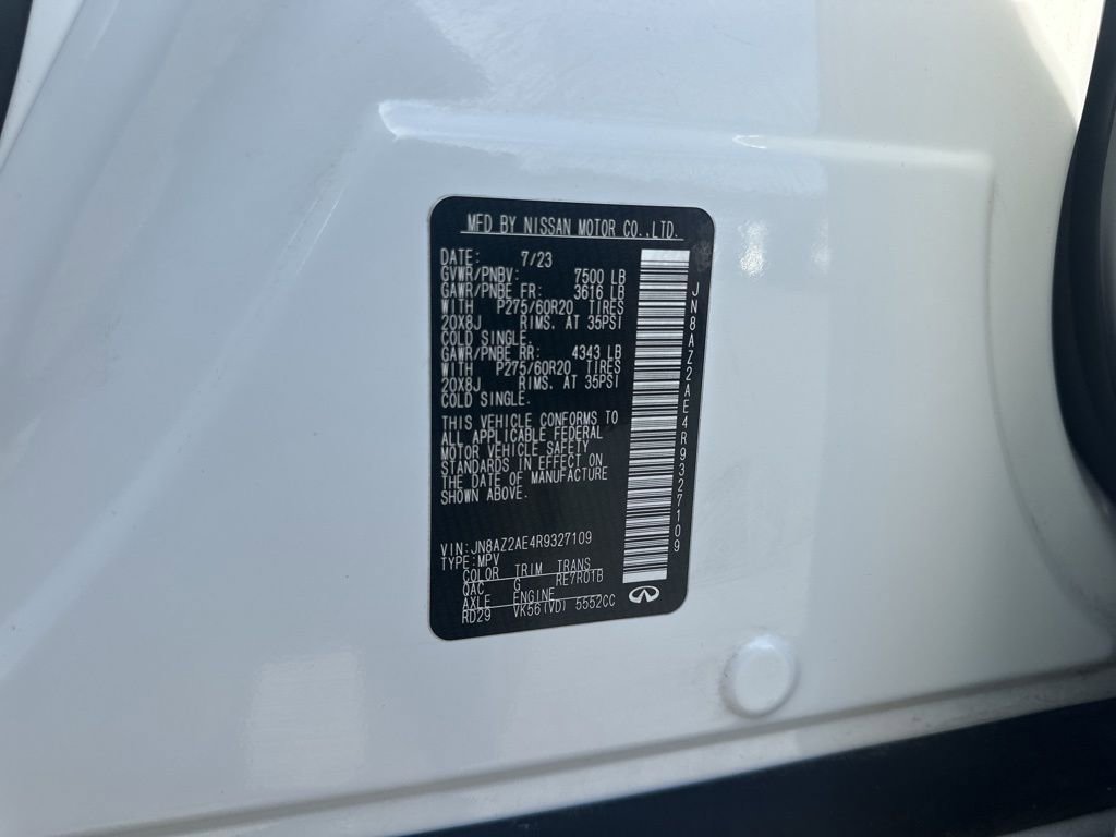 Used 2024 INFINITI QX80 Luxe image 41