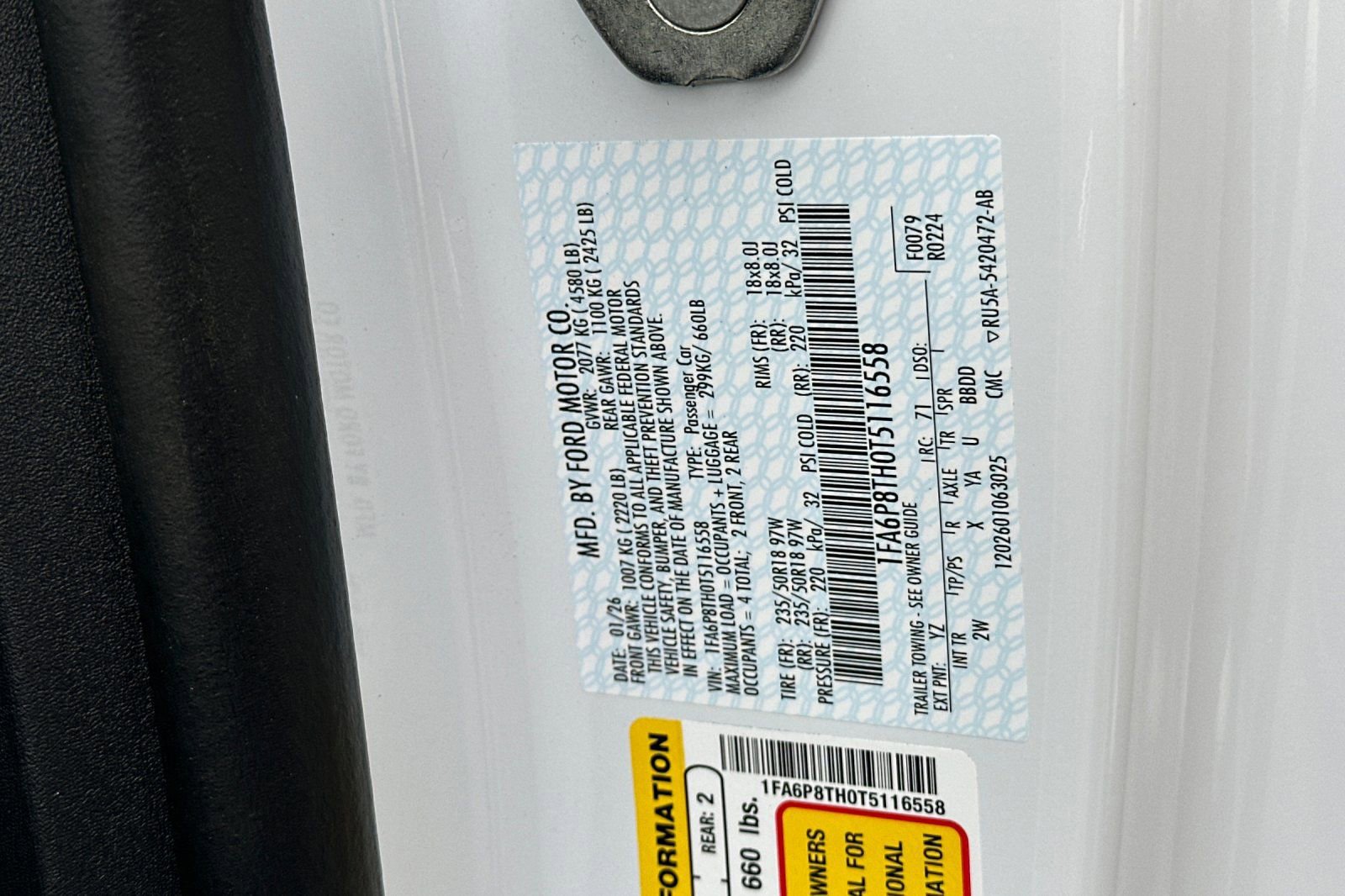 New 2026 Ford Mustang Coupe image 27