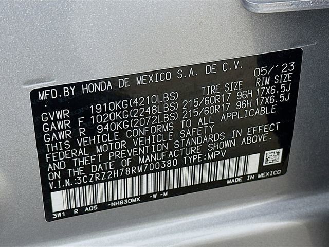 Used 2024 Honda HR-V EX-L image 34