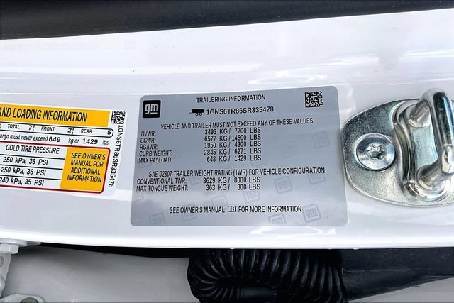 Used 2025 Chevrolet Tahoe High Country AWD/4WD image 19