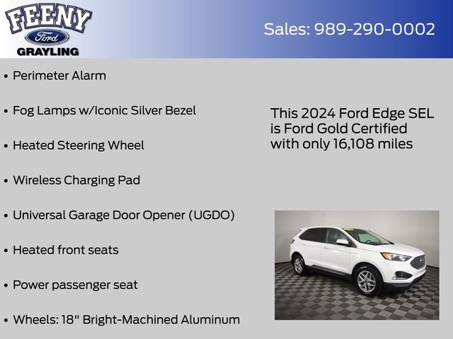 Used 2024 Ford Edge SEL w/ Convenience Package image 18