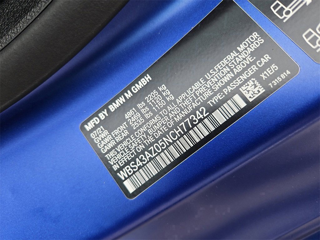 Used 2022 BMW M4 xDrive Competition w/ Executive Package image 14